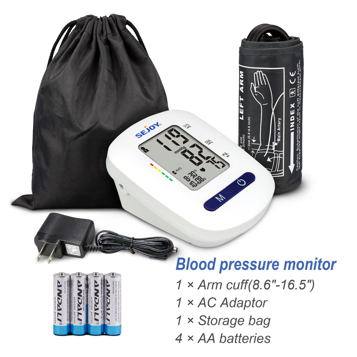 Automatic blood pressure monitor - DBP-01P - Shenzhen Hingmed Medical  Instrument Co.,Ltd. - for doctor's office / double-arm / oscillometric