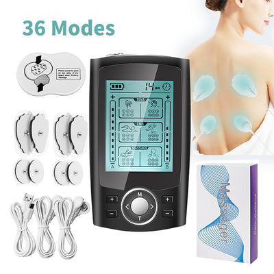 TENS EMS Unit Electronic Pulse Massager with 36 Modes Massage Tools & Equipment SEJOY Store   