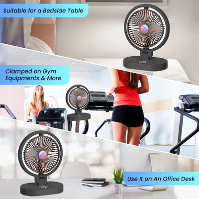 Portable Desk Fan PDF-S112 health&household SEJOY Store   