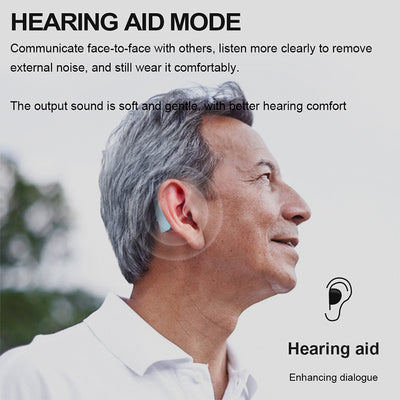 Bluetooth 5.0 Rechargeable Hearing Aids ZTQ-130BT Single & Pair Hearing Aids SEJOY Store   