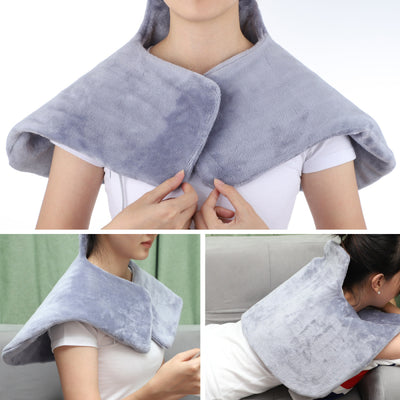 Electric Heating Pad For Neck Back Pain Relief THB-NB625 Massage Tools & Equipment SEJOY Store   