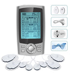 TENS EMS Unit Electronic Pulse Massager with 36 Modes Massage Tools & Equipment SEJOY Store silver  