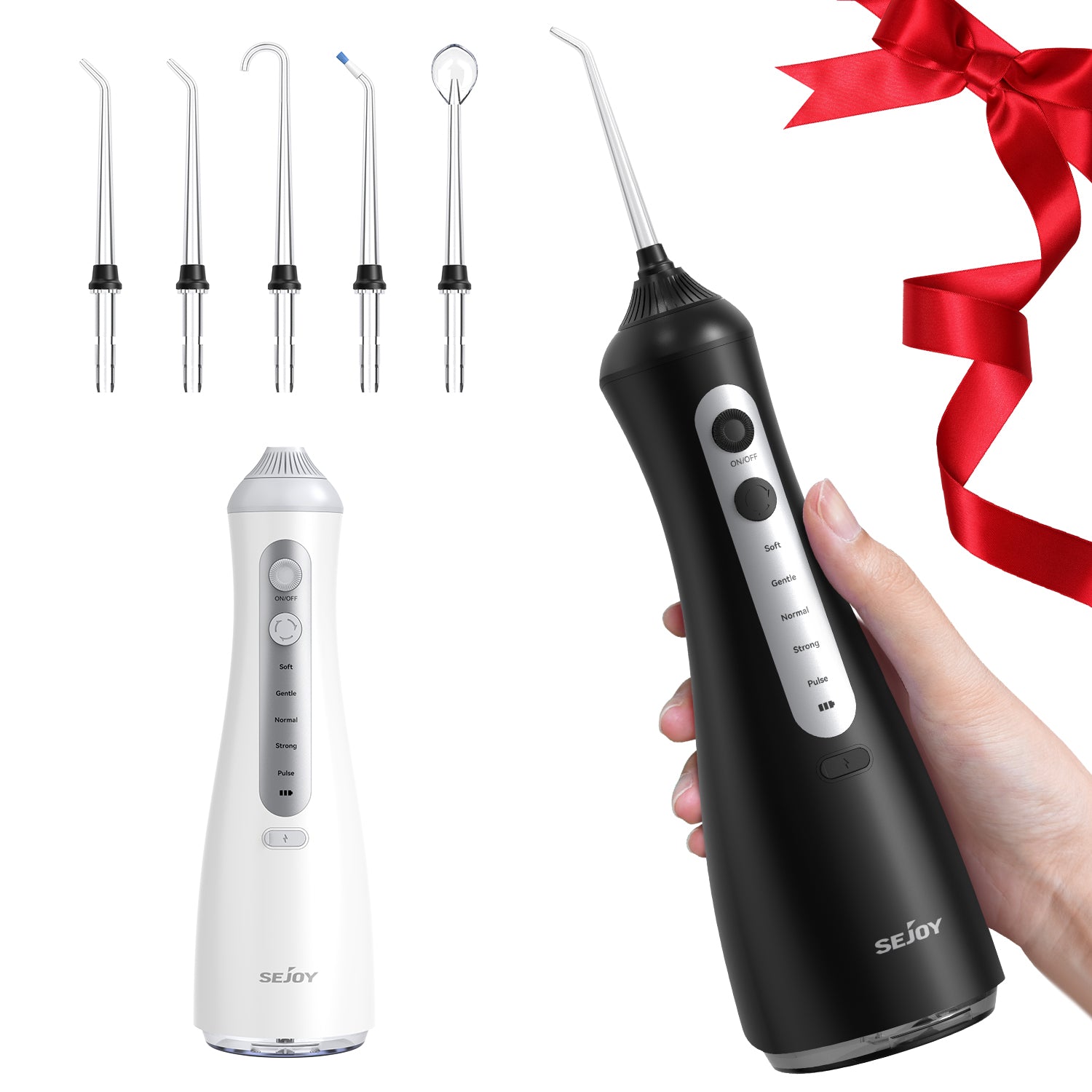 Jet Tips, Professional 350ML Tank Rechargeable IPX7 Waterproof Dental ...