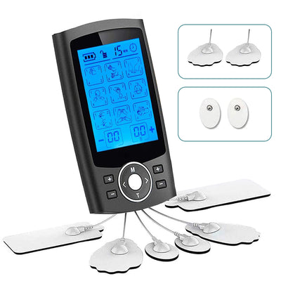 TENS EMS Unit Electronic Pulse Massager with 36 Modes Massage Tools & Equipment SEJOY Store black  