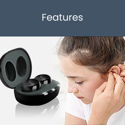 Rechargeable OTC Hearing Aid With TWS Mode ZTQ-A39 Hearing Aids SEJOY Store   