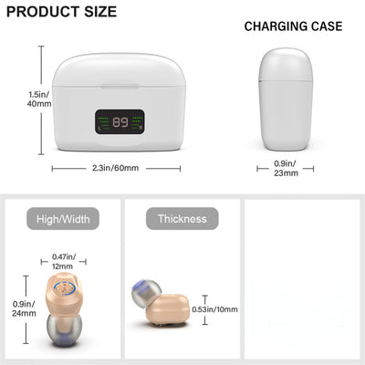 Rechargeable OTC Hearing Aid ZTQ-127D Hearing Aids SEJOY Store   