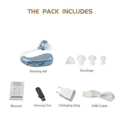 Rechargeable Behind-the-ear Hearing Aids ZTQ-GET10 Hearing Aids SEJOY Store   