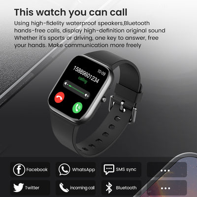 Smart Watch Health Tracker Bluetooth Dial & Answer ZNSH-Y9PRO Smart Watch SEJOY Store   