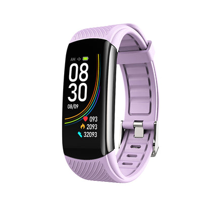 Promoción-Rastreador de actividad y salud de banda inteligente ZNSH-C6T Smart Watch SEJOY Store Lilac Purple  