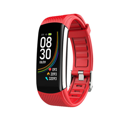 Promoción-Rastreador de actividad y salud de banda inteligente ZNSH-C6T Smart Watch SEJOY Store Classic Red  