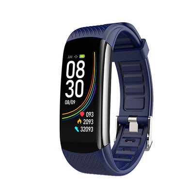 Promoción-Rastreador de actividad y salud de banda inteligente ZNSH-C6T Smart Watch SEJOY Store Space Blue  