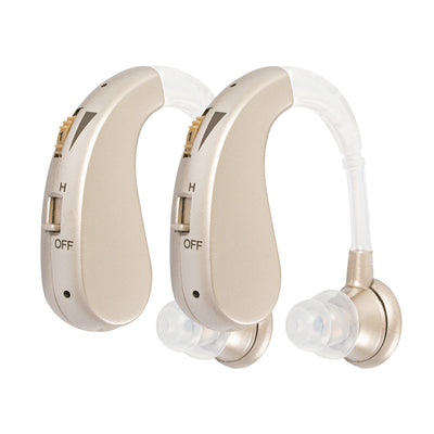 Rechargeable Behind-the-ear Hearing Aids ZTQ-GET10 Hearing Aids SEJOY Store PAIR-Gold  