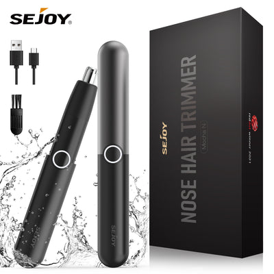 Electric Ear and Nose Hair Trimmer Mocha N Trimmers & Shavers SEJOY Store   