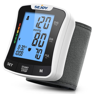 Wrist Blood Pressure Monitor for Home Use DBP-2253 – SEJOY Store