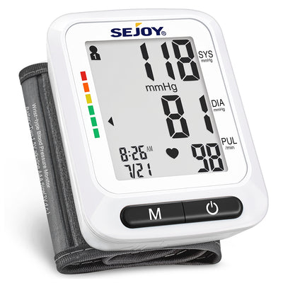 Automatic Blood Pressure Monitor With Portable Case Irregular