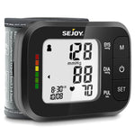 Wrist Blood Pressure Monitor with Large LCD Display DBP-2261 Wrist Blood Pressure Monitors SEJOY Store   