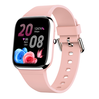 Smart Watch Health Tracker Bluetooth Dial & Answer ZNSH-Y9PRO Smart Watch SEJOY Store Pink  