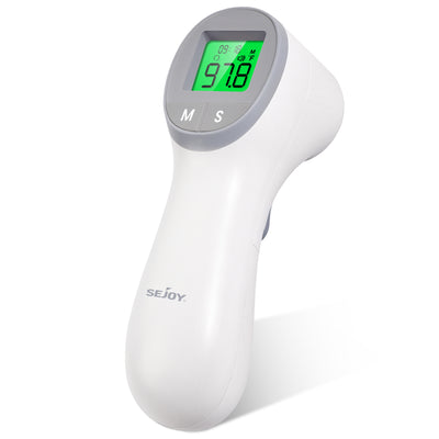 No-Touch Forehead Thermometer Digital Infrared Thermometer Ear/Forehead Thermometers SEJOY Store   