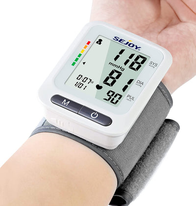 Wrist Blood Pressure Monitor DBP-2253-WHI – SEJOY Store