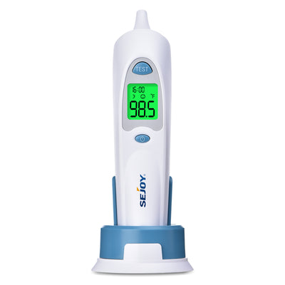 Digital Ear Thermometer, Infrared Thermometer Ear/Forehead Thermometers SEJOY Store   