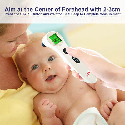 Non-Contact Digital Infrared Forehead Thermometer ET-306 Ear/Forehead Thermometers SEJOY Store   