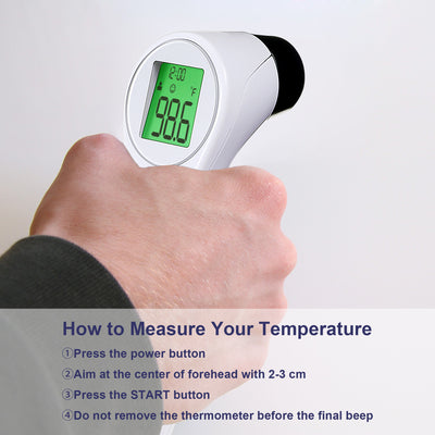Non-Contact Digital Infrared Forehead Thermometer DET-3010 – SEJOY