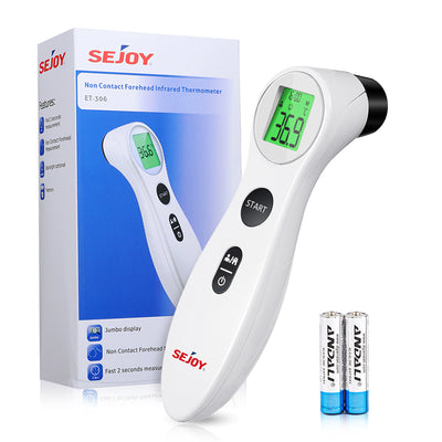 Non-Contact Digital Infrared Forehead Thermometer ET-306 – SEJOY Store