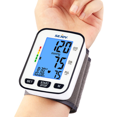 Automatic Upper Arm Blood Pressure Machine DBP-1359-WHI – SEJOY Store