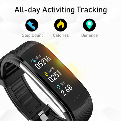 Smart Band Health Tracker Body Temperature Monitoring Exclusive ZNSH-C6T Smart Watch SEJOY Store   
